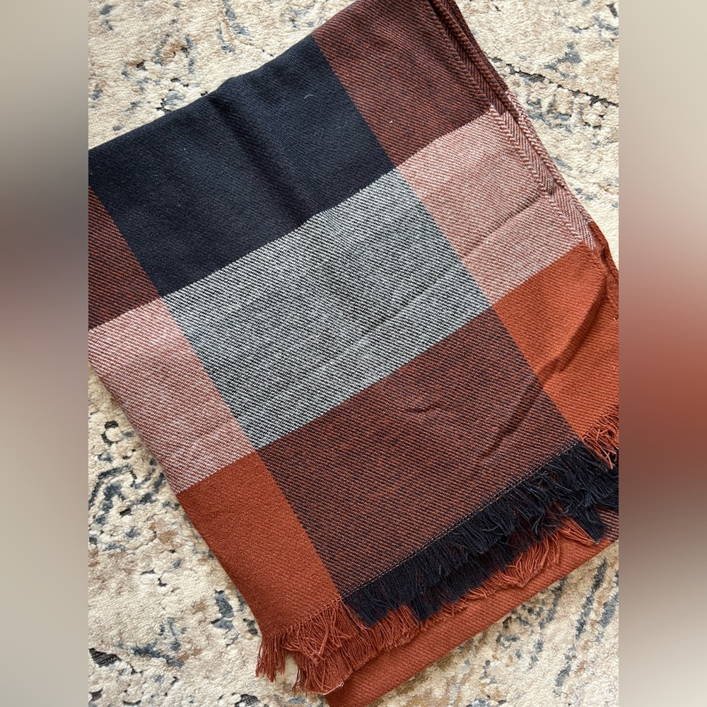 Loft Plaid Scarf